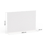 Giebelwand 3 m - Maße