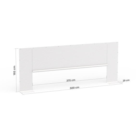 Giebelwand 5 m - Maße