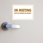 weiße Haftfolien - die Alternative zu bedruckten Haftnotizen