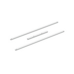 Querstange Länge 1,5 m mit 2 Querstangen-Haltern, einfach