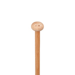 Tischfahnenständer Holz, Höhe 42 cm, Detail: Spitze