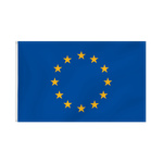 Sonderfahnen: Fahne im Querformat mit Ösen, Europarat/EG