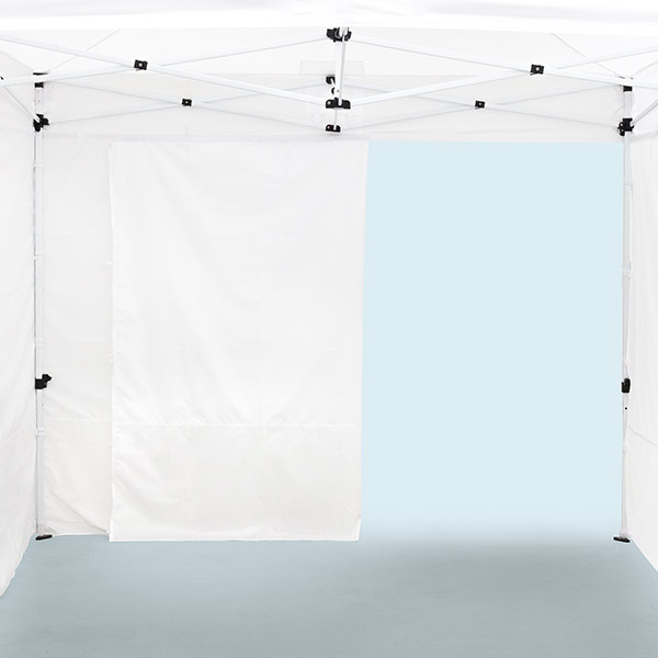 Türfunktion: Vollwand kann seitlich umgeschlagen werden