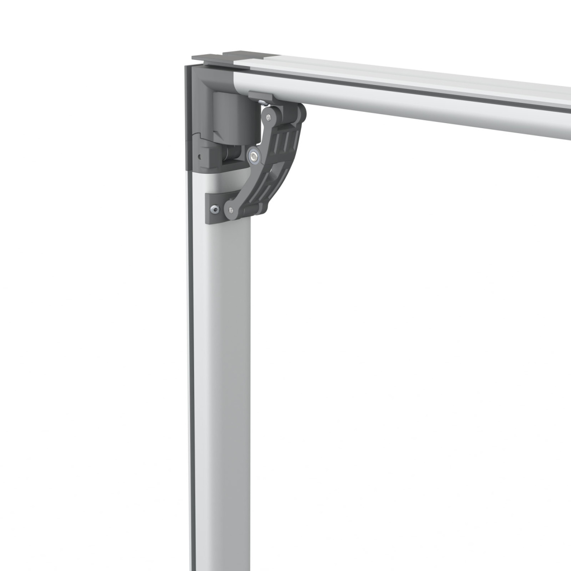 Kederrahmen flex, Detail: Ecke oben