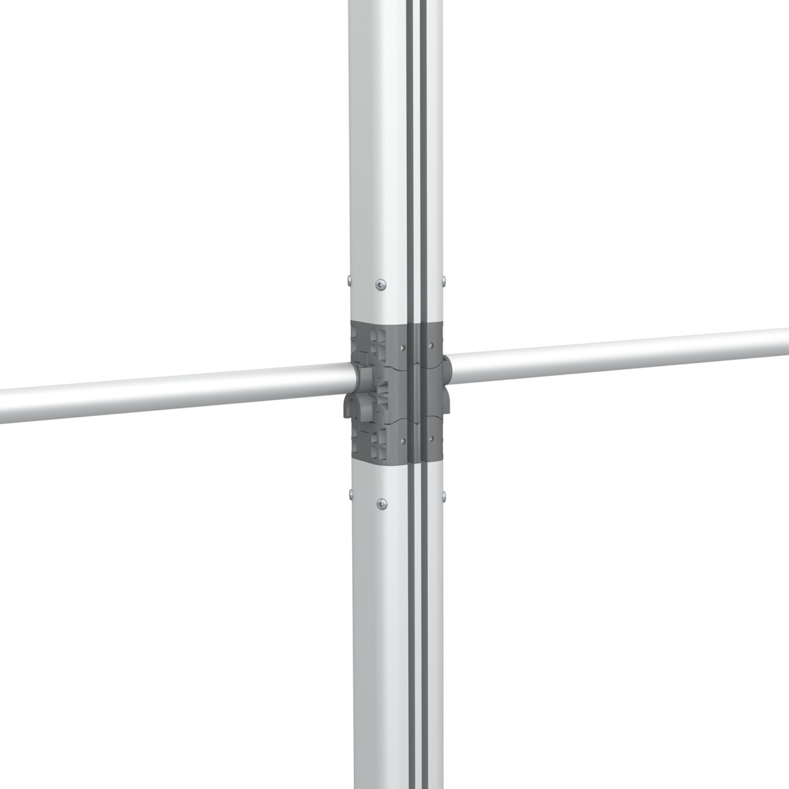 Kederrahmen flex, Verbindung zweier Rahmen