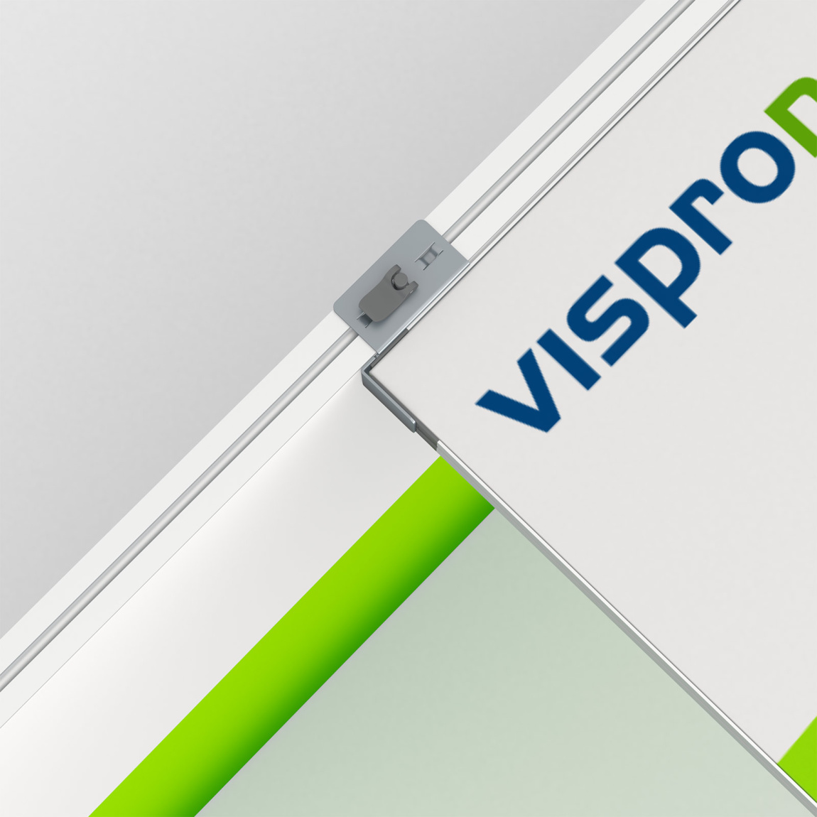 Kederrahmen flex, Detail: Verbindung der Rahmen