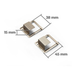 Keilrahmen-Steckaufhänger, Maße