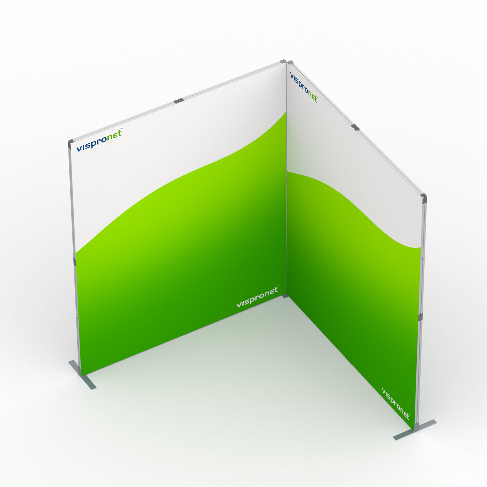 Kederrahmen flex - Eck-Modul