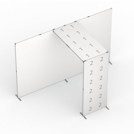 Hinweise zur Anordnung der Druckteile Brücke