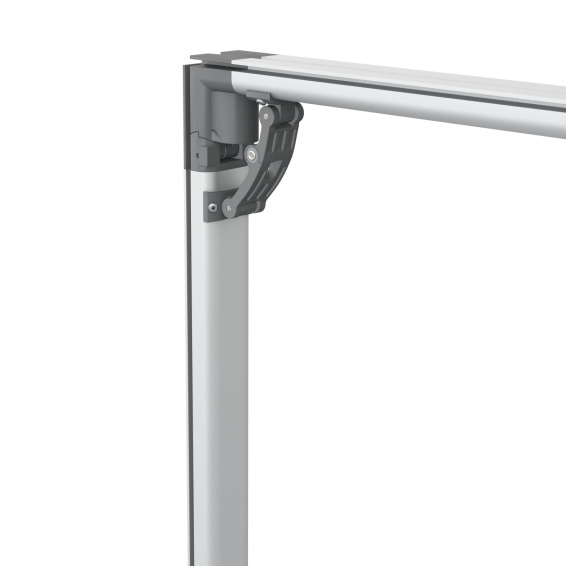 Kederrahmen flex, Detail: Ecke oben