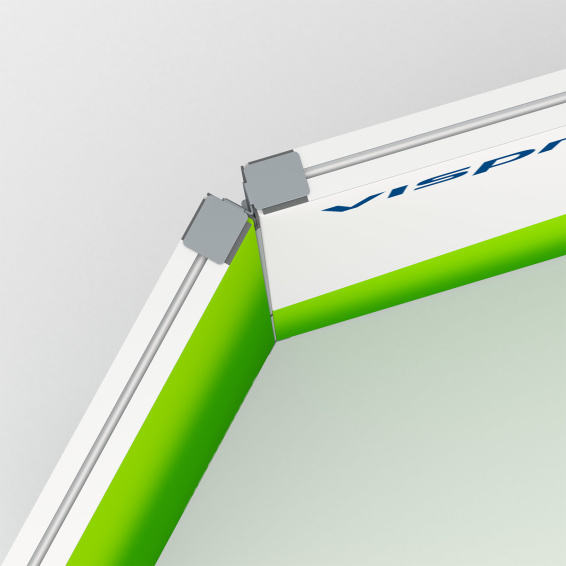 Kederrahmen flex, Detail: Verbindung der Rahmen
