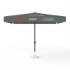 Sonnenschirm mit Logodruck, 300 x 300 cm, 2 Segmente bedruckt
