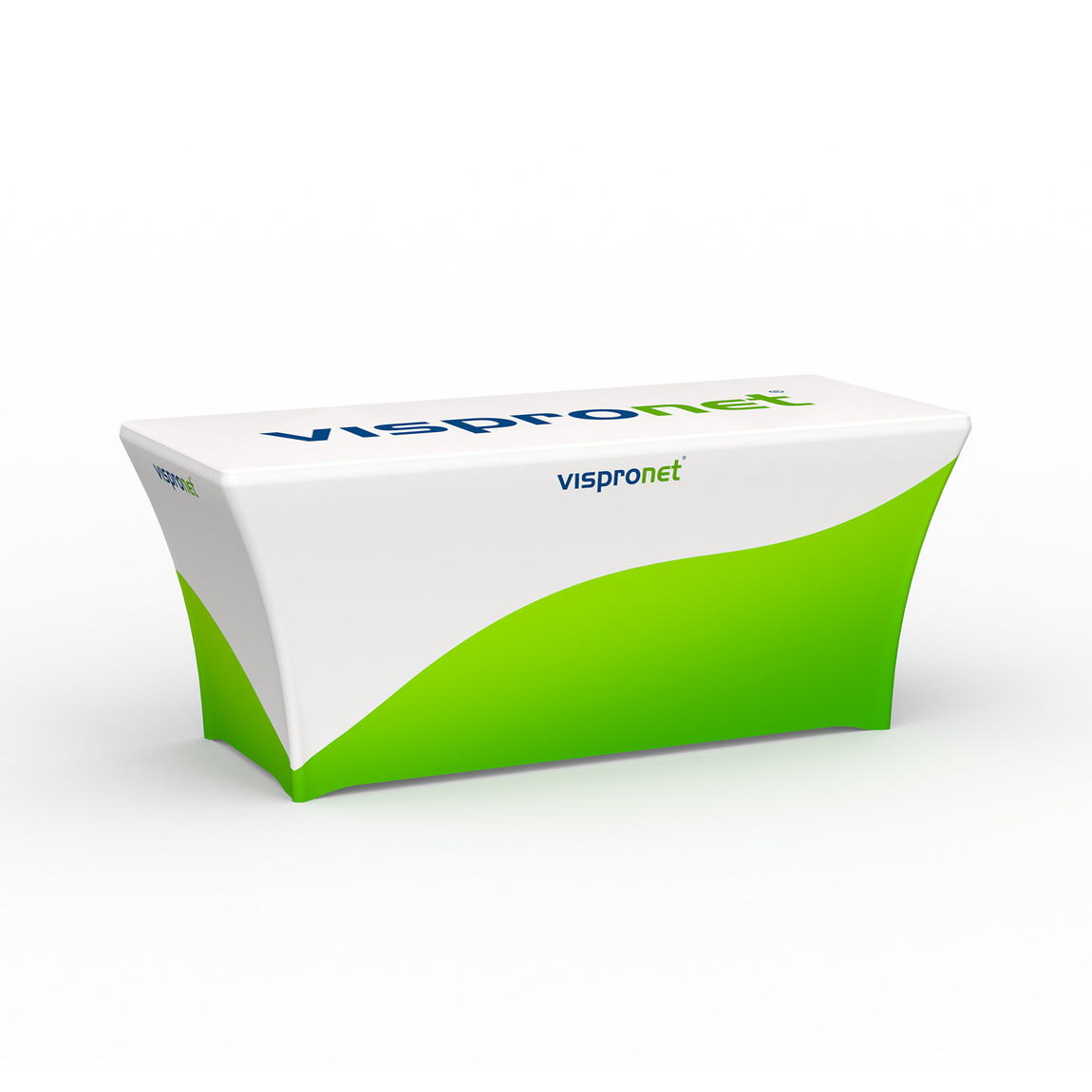 Tischhusse bodenlang - Front 