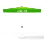 Kleinschirme mit Kurbel, quadratisch, 300 x 200 cm