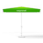 Kleinschirme mit Kurbel, quadratisch, 300 x 200 cm