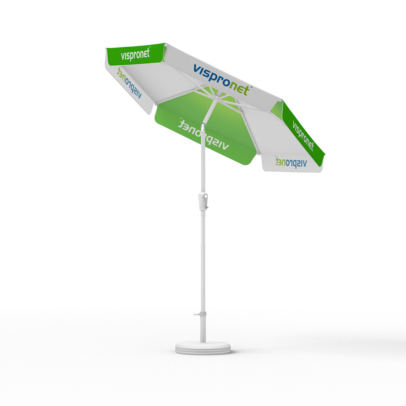 Kleinschirme mit Kurbel, ø 210 cm, Schirmdach kippbar