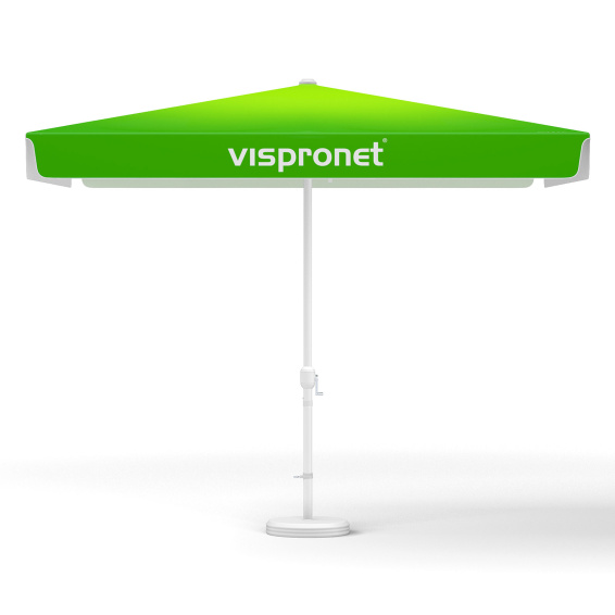 Kleinschirme mit Kurbel, quadratisch, 300 x 300 cm