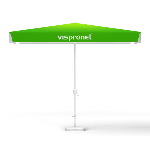 Kleinschirme mit Kurbel, quadratisch, 300 x 200 cm