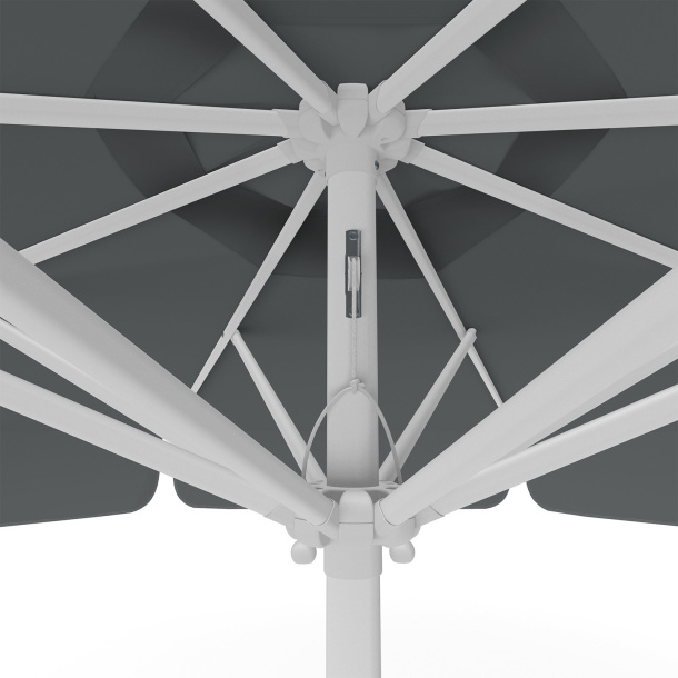 Sonnenschirm anthrazit, ø 300 cm, Detail Seilzug