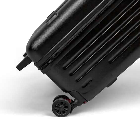 2 Rollen für müheloses Manövrieren des Koffers