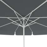 Sonnenschirm anthrazit, ø 300 cm, Ansicht von unten