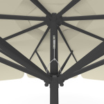 Sonnenschirm beige, ø 300 cm, Detail Seilzug