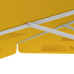 Sonnenschirm mit Logodruck, 300 x 300 cm, robuste Streben