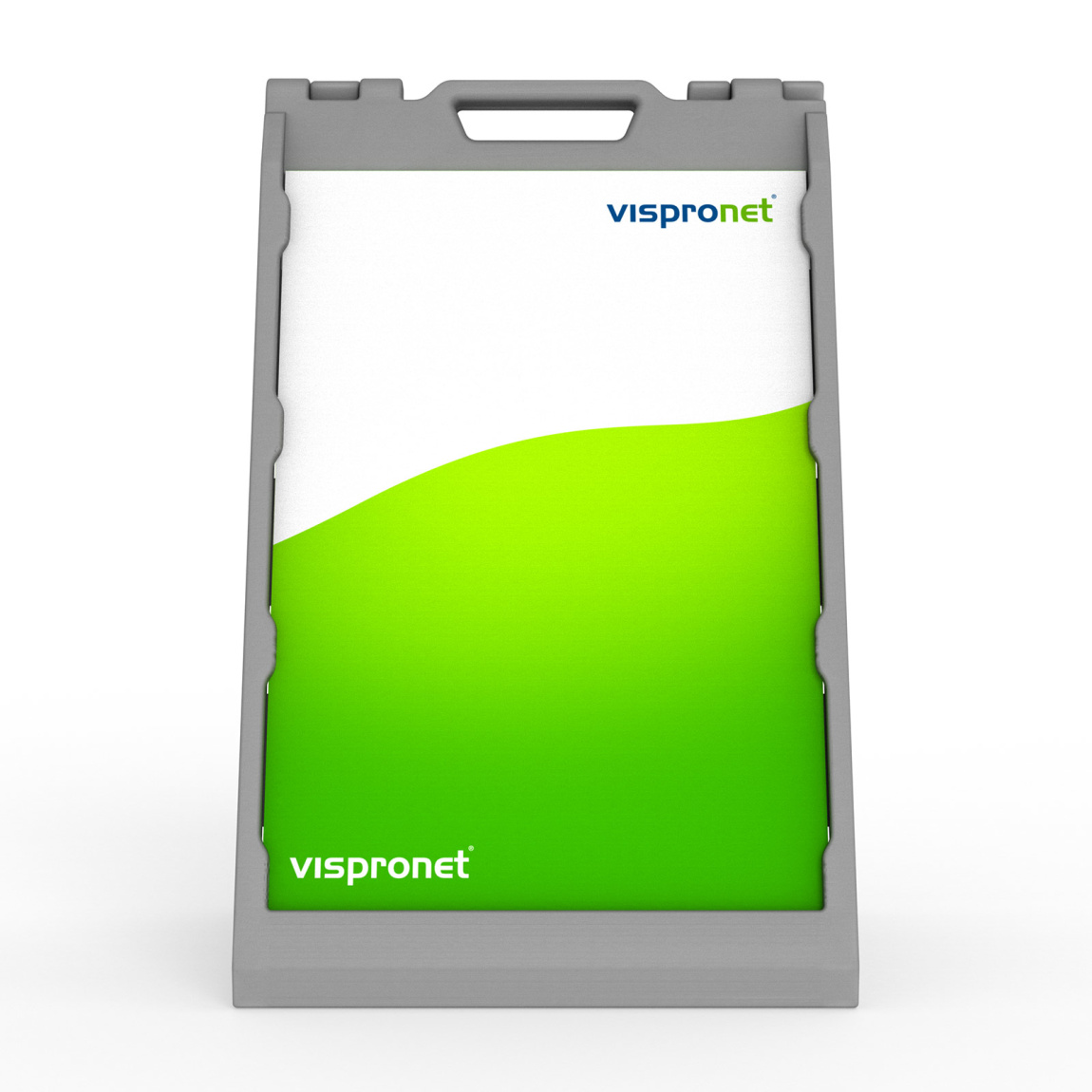 Kundenstopper Outdoor 3, Vorderseite