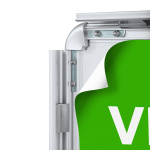 Aufsteller Kundenstopper Outdoor 2 - Motivwechsel