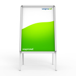 Aufsteller Kundenstopper Select - Vorderseite