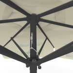 Sonnenschirm mit Logodruck, ø 250 cm, Detail Seilzug
