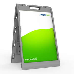 Kundenstopper Outdoor 3 - wasserbefüllbar