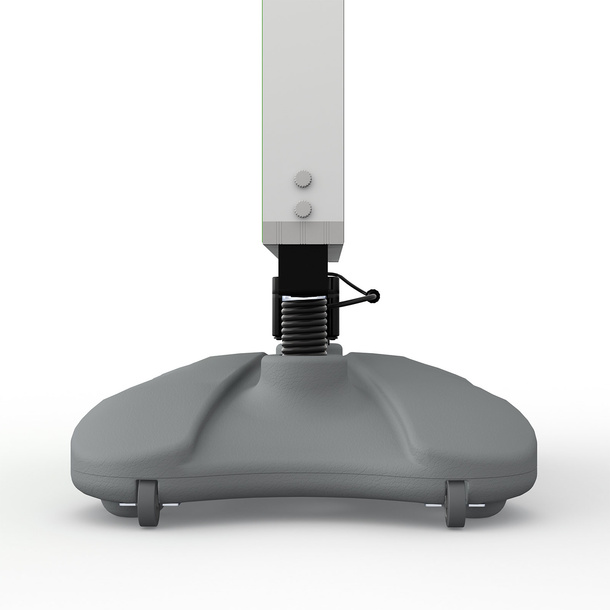 Wasserfuß mit ca. 20l befüllbar