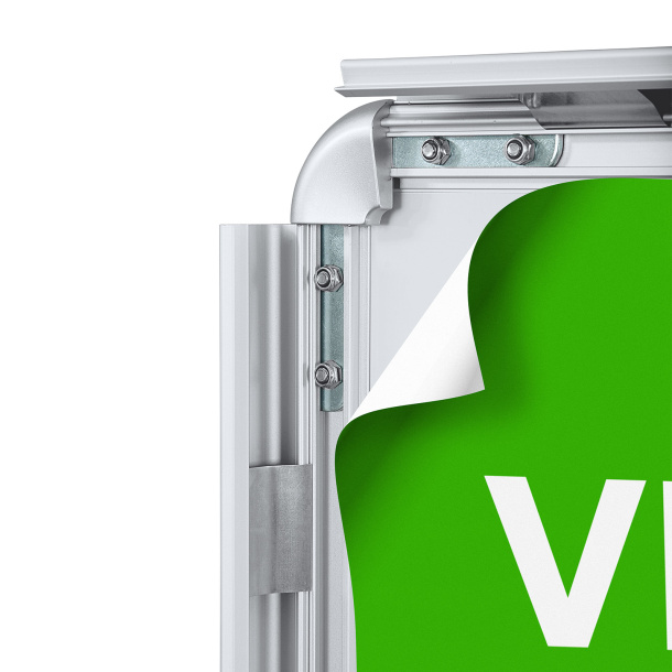 Aufsteller Kundenstopper Outdoor 2 - Motivwechsel