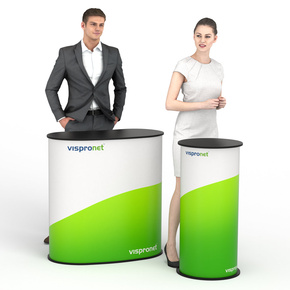 Messetheke Lamellen Counter