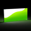 Lightbox flex Ersatzdruck - gerade Front 