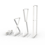Messewand Lightbox fold Akku, Faltvorgang