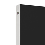 Messewand Lightbox fold Akku, Rückseite: schwarz