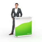 Messetheke Lightbox fold Akku
