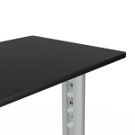 Messetheke Lightbox fold, Detail: Thekenplatte