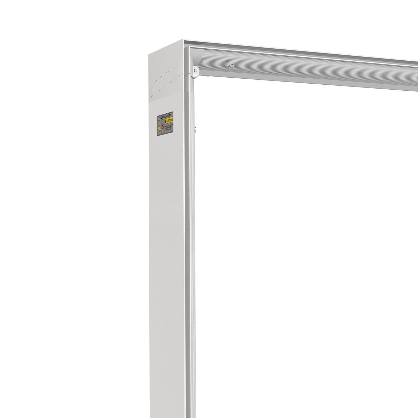 Messewand Lightbox fold Akku, Detail: Ecke