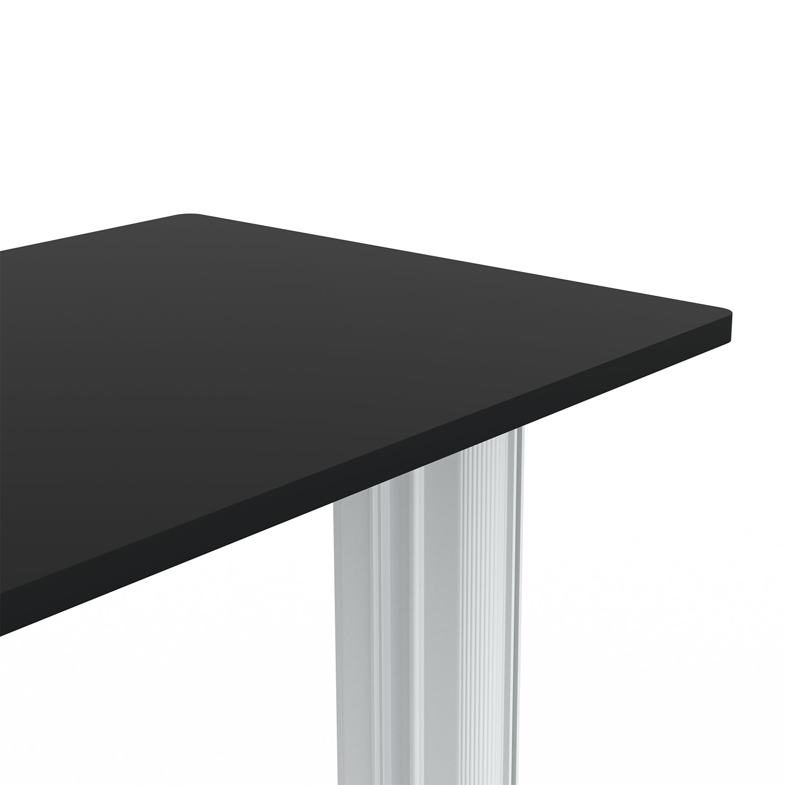 Messetheke Lightbox flex Basic, Detail: Tischplatte