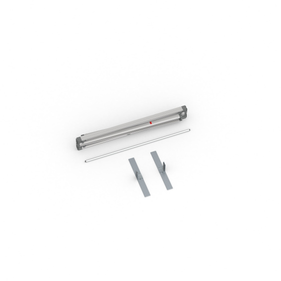 Lieferumfang Kederrahmen flex, Systembreite 100 cm, Systemhöhe 200 cm