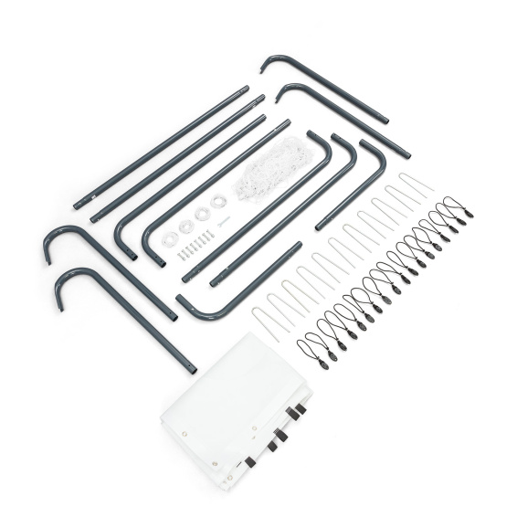 Lieferumfang Fußballtor mit Torwand, Größe (B x H X T): 213 x 152 x 76 cm