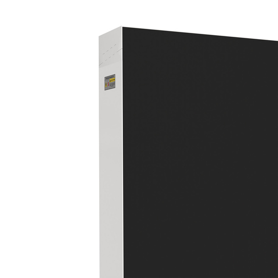 Messetheke Lightbox fold Akku, Rückseite: schwarz