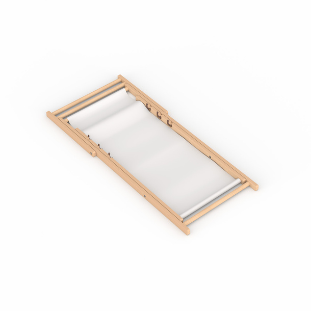 Liegestuhl Eco ohne Armlehne, zusammengeklappt
