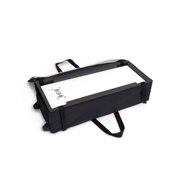Bequemer und sicherer Transport Ihrer Messetheke Lightbox fold Akku