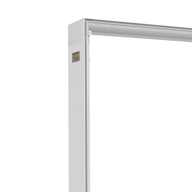 Messewand Lightbox fold Akku, Detail: Ecke