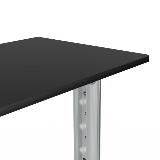 Messetheke Lightbox click, Detail: Thekenplatte