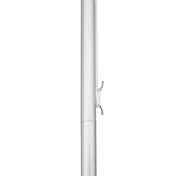 Mobiler Fahnenmast Economy, Klampe